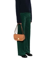 FURLA SFERA Umhängetasche aus Leder mit Klappe Brandy - Damentaschen - 5