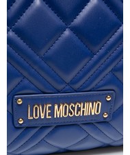LOVE MOSCHINO QUILTED  Schulter-Shopper Blau - Damentaschen - 3