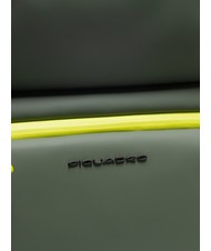 PIQUADRO CORNER SPECIALE GOMMATO Wasserfester Handgepäckwagen GRÜN - Handgepäck - 6