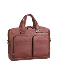 PIQUADRO CAMPIONARIO - BLACK SQUARE BLACK SQUARE, 15 "PC-Halter LEDER - Arbeitstaschen - 2