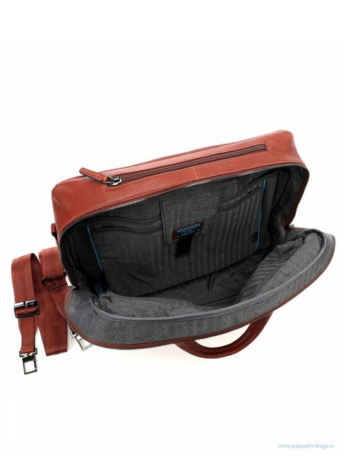 BLACK SQUARE Pilotentrolley f&uuml;r 15,6"-Laptop, aus Leder LEDER - Pilotentrolley