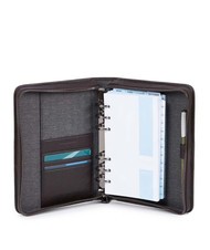 PIQUADRO CAMPIONARIO - BLACK SQUARE  Organizer aus Leder MORO - Tablettmappe &amp; Organizer - 2