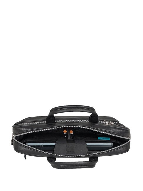 CAMPIONARIO - MODUS 13-Zoll-PC-Aktentasche aus Leder Schwarz - Arbeitstaschen