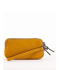 PIQUADRO CAMPIONARIO - BLACK SQUARE Mini-Clutch aus Leder - Tablettmappe &amp; Organizer