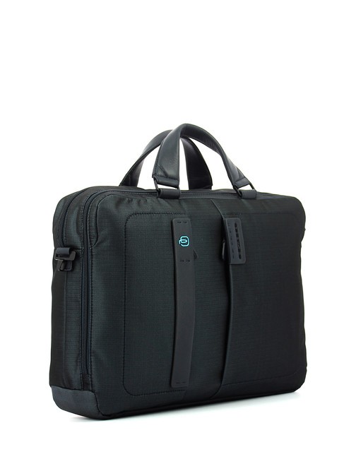 P16 Aktentasche für PC 15,6 "- iPad 10,5" CHEVRON BLAU - Arbeitstaschen