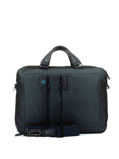 P16 Aktentasche für PC 15,6 "- iPad 10,5" CHEVRON BLAU - Arbeitstaschen