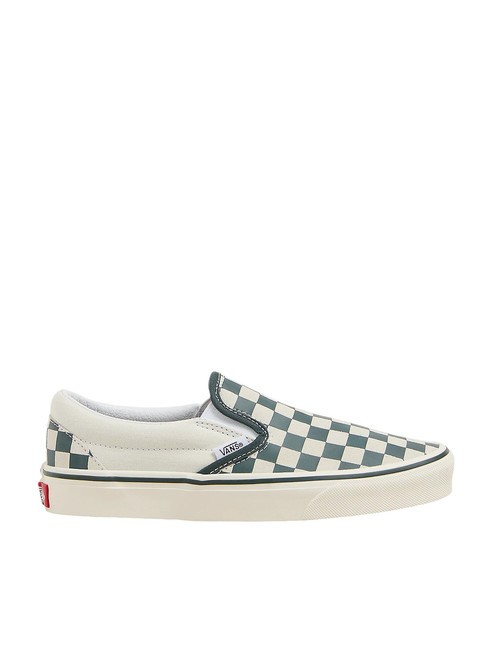 CLASSIC SLIP-ON  Segeltuchschuhe gr&uuml;n/echtwei&szlig; - Schuhe Unisex