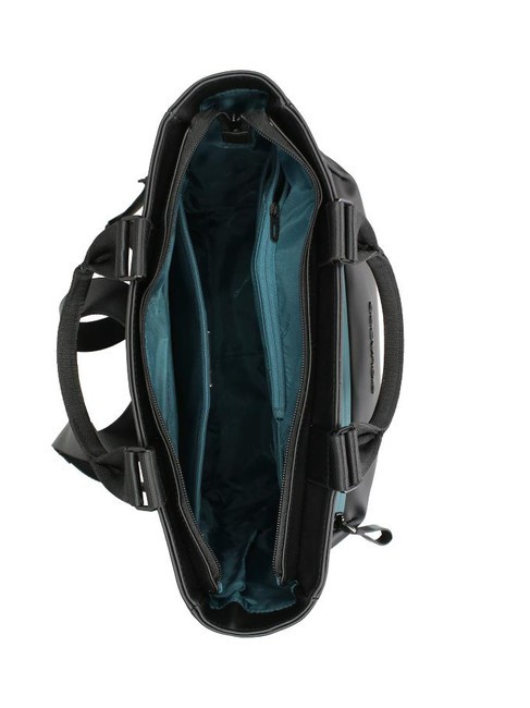 CORNER SPECIALE GOMMATO  13" PC-Aktentasche/Rucksack Schwarz - Arbeitstaschen