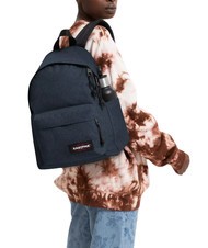 EASTPAK PADDED DAY PAK'R SMALL Rucksack mit Tablet-Halterung dreifach denim - Rucksäcke für Schule &amp; Freizeit - 4