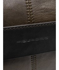 PIQUADRO PYRAMID Aktentasche aus Leder, 15 "PC-Halter GR&Uuml;N - Arbeitstaschen - 3