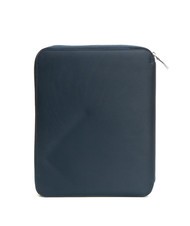 PIQUADRO CAMPIONARIO - PQ-BIOS A4-Klemmbrett aus Leder und Stoff Blau - Tablettmappe &amp; Organizer - 3