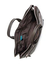 PIQUADRO CAMPIONARIO - MODUS Aktentasche aus Leder, 15,6-Zoll-Laptophalter dunkelhaarig - Arbeitstaschen - 5