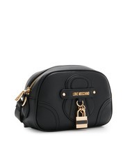 LOVE MOSCHINO PADLOCK Mini-Umhängetasche Schwarz - Damentaschen - 2