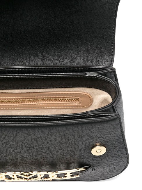 HEART CHAIN Handtasche mit Schultergurt Schwarz - Damentaschen