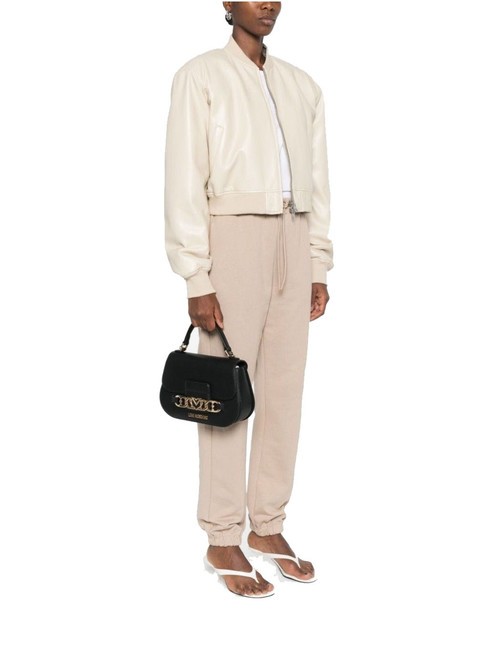 HEART CHAIN Handtasche mit Schultergurt Schwarz - Damentaschen