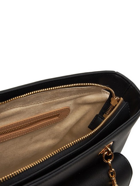 HEART CHAIN Schulter-Shopper-Tasche Schwarz - Damentaschen