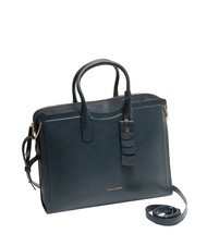 PIQUADRO CAMPIONARIO - GEA  15,6-Zoll-Laptop-Aktentasche aus Leder Blau - Arbeitstaschen - 2