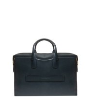 PIQUADRO CAMPIONARIO - GEA  15,6-Zoll-Laptop-Aktentasche aus Leder Blau - Arbeitstaschen - 4