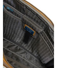 PIQUADRO CAMPIONARIO - IMHO Aktentasche aus Leder f&uuml;r PC 14 " Gelb - Arbeitstaschen - 5