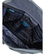 PIQUADRO CAMPIONARIO - CARY Leder-Messenger, 13-Zoll-Laptophalter Blau - Arbeitstaschen - 5