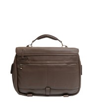 PIQUADRO CAMPIONARIO - MODUS OUT Aktentasche aus Leder, 15,6-Zoll-Laptophalter MORO - Arbeitstaschen - 2
