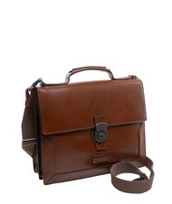 THE BRIDGE NERI  Aktentasche aus Leder Braun / Ruthenium - Arbeitstaschen - 2