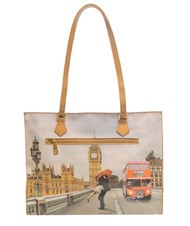 YNOT YESBAG Quadratische Einkaufstasche Londoner Liebe - Damentaschen - 4