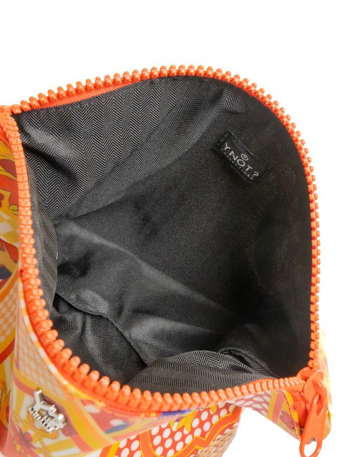 SICILY Kosmetiketui mit Allover-Print orange - Beauty-Case