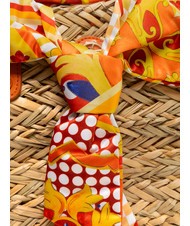 YNOT JAVA Große Strandtasche aus Stroh orange - Damentaschen - 2