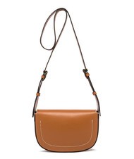 GIANNI CHIARINI ISA Ledertasche mit Klappe, über der Schulter Karamellcreme - Damentaschen - 3