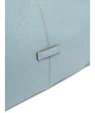 GIANNI CHIARINI NORMA Umhängetasche aus Leder Himmel - Damentaschen - 4