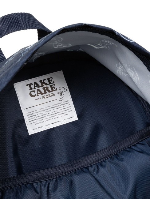 PADDED PAK'R x PEANUTS 13" PC-Rucksack Erdnüsse Marine - Rucksäcke für Schule &amp; Freizeit