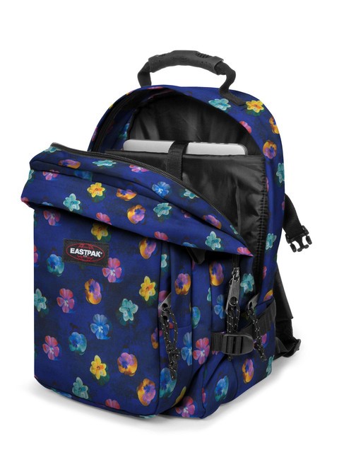 PROVIDER Laptop-Rucksack 15 " Blumenunschärfe Marine - Rucksäcke für Schule &amp; Freizeit