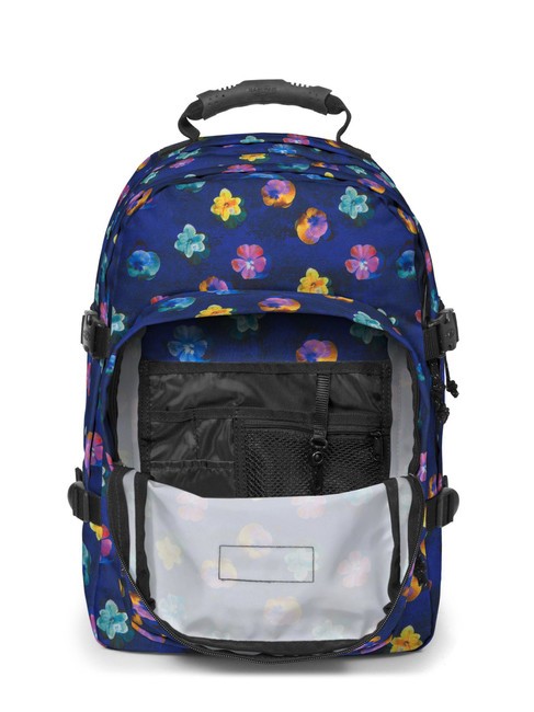 PROVIDER Laptop-Rucksack 15 " Blumenunschärfe Marine - Rucksäcke für Schule &amp; Freizeit