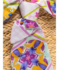 YNOT JAVA Mittelgroße Strandtasche aus Stroh lila - Damentaschen - 3