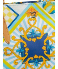 YNOT SICILY Mittlere Strand-Einkaufstasche Blau - Damentaschen - 3