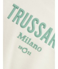 TRUSSARDI KREBS Trainingsanzug aus Sweatshirt und Hose aus weißem/dunklem Wasser - Trainingsanzüge für Kinder - 3