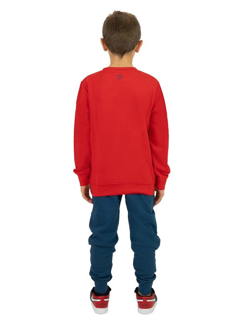 SCHULIT Trainingsanzug aus Sweatshirt und Hose rot/marineblau - Trainingsanzüge für Kinder