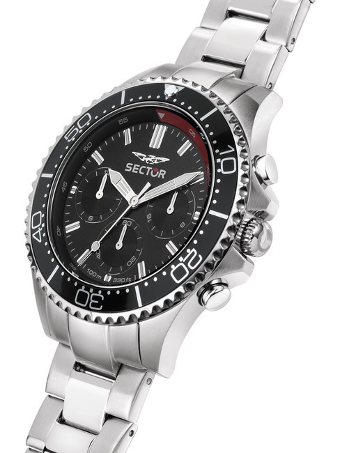 230  Multifunktionsuhr Schwarz - Uhren