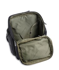 PIQUADRO BRIEF 2 Reiserucksack aus Leder und Stoff Blau - PC-Rucks&auml;cke - 4