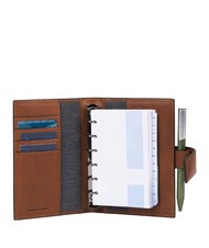 PIQUADRO BLACK SQUARE  Organizer-Etui aus Leder - Tablettmappe &amp; Organizer