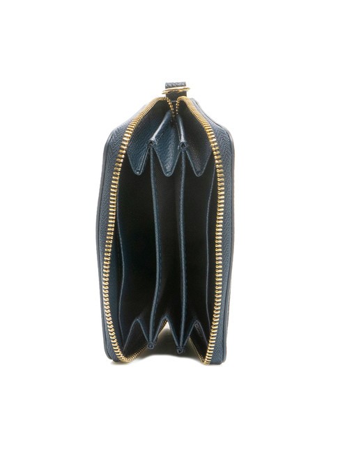 GARDENIA Kleine Lederbrieftasche mit umlaufendem Reißverschluss Raum - Brieftaschen Damen