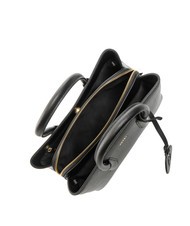 FURLA TESSA Tragetasche aus Leder mit Andromeda-Print Schwarz - Damentaschen - 6