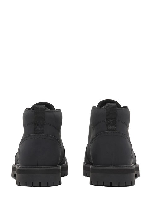 BRITTON ROAD  Wasserdichte Lederschuhe schwarzes Vollkorn - Herrenschuhe