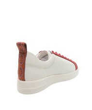 COCCINELLE MONOGRAM PERFORED BIMATERIAL Ledersneaker - Damenschuhe