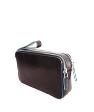 PIQUADRO BLUE SQUARE Clutch aus Leder MAHAGONI - Damentaschen - 3