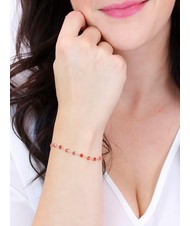 AMEN TENNIS Silberarmband mit blauen Zirkonen - Armbänder