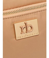 ROCCOBAROCCO GLORIA Kleine Umhängetasche mit Tasche Beige - Damentaschen - 3