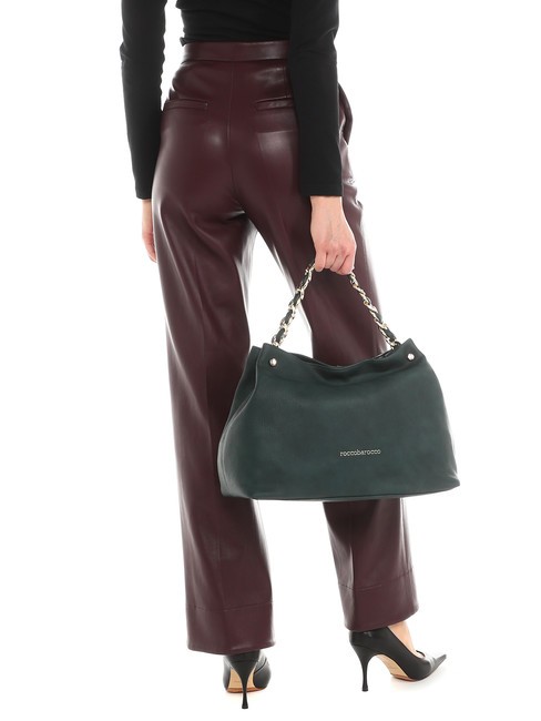 ADELE Handtasche mit Schultergurt Grün - Damentaschen