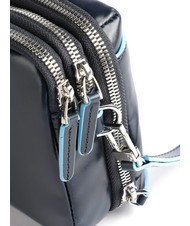 PIQUADRO BLUE SQUARE Organisierte Clutch aus Leder Blau - Tablettmappe &amp; Organizer - 3